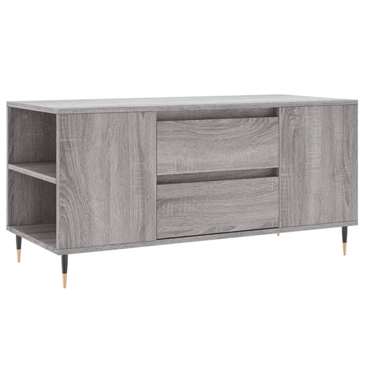 Coffee Table Grey Sonoma 102x44.5x50 cm Engineered Wood Coffee Table Grey Sonoma 102x44.5x50 cm Engineered Wood