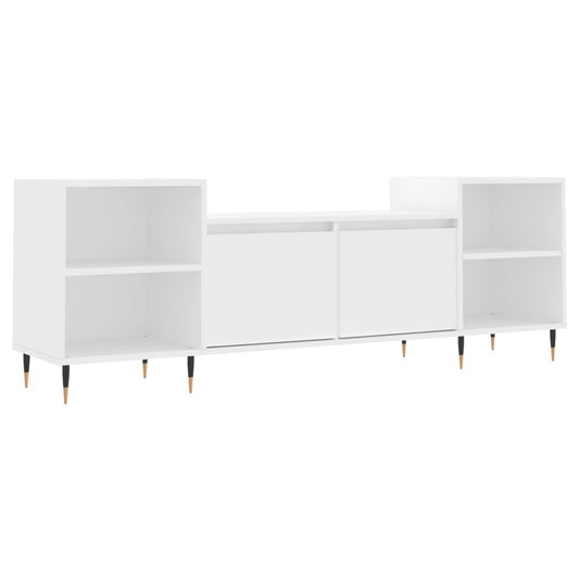 TV Cabinet White 160x35x55 cm Engineered Wood TV Cabinet White 160x35x55 cm Engineered Wood
