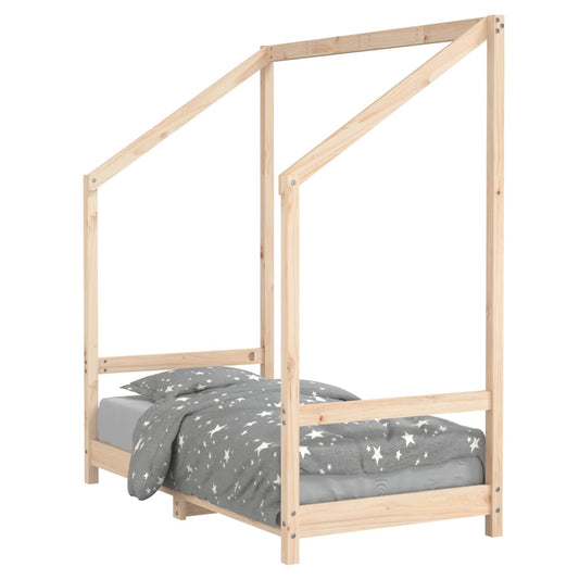 Kids Bed Frame 70x140 cm Solid Wood Pine Kids Bed Frame 70x140 cm Solid Wood Pine