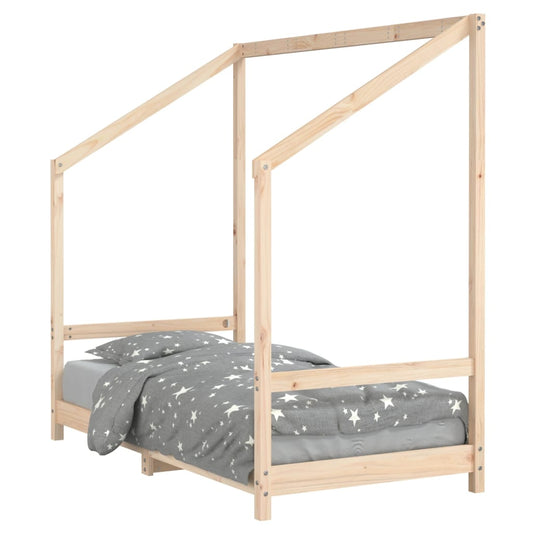 Kids Bed Frame 80x160 cm Solid Wood Pine Kids Bed Frame 80x160 cm Solid Wood Pine