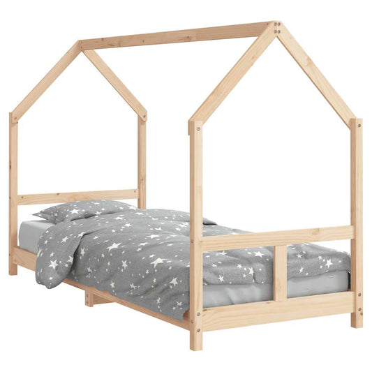 Kids Bed Frame 80x200 cm Solid Wood Pine Kids Bed Frame 80x200 cm Solid Wood Pine