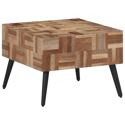Coffee Table Grey 55x55x40 cm Solid Reclaimed Teak Coffee Table Grey 55x55x40 cm Solid Reclaimed Teak