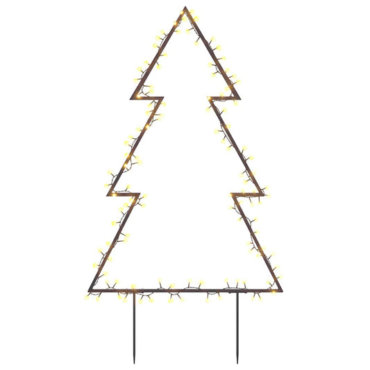 Christmas Light Decoration with Spikes Tree 115 LEDs 90 cm Christmas Light Decoration with Spikes Tree 115 LEDs 90 cm