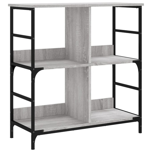 Bookshelf Grey Sonoma 78.5x33x82 cm Engineered Wood Bookshelf Grey Sonoma 78.5x33x82 cm Engineered Wood