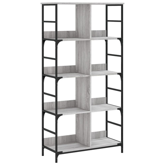 Bookshelf Grey Sonoma 78,5x33x153 cm Engineered Wood Bookshelf Grey Sonoma 78,5x33x153 cm Engineered Wood