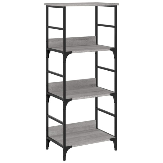 Bookshelf Grey Sonoma 50x33x117.5 cm Engineered Wood Bookshelf Grey Sonoma 50x33x117.5 cm Engineered Wood