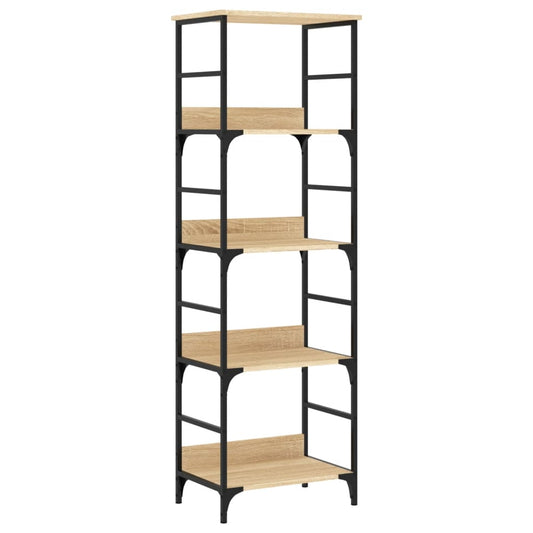 Bookshelf Sonoma Oak 50x33x153 cm Engineered Wood Bookshelf Sonoma Oak 50x33x153 cm Engineered Wood