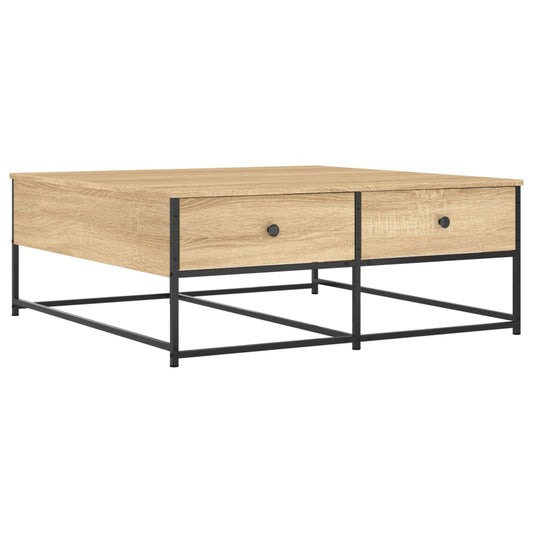 Coffee Table Sonoma Oak 100x99x40 cm Engineered Wood Coffee Table Sonoma Oak 100x99x40 cm Engineered Wood