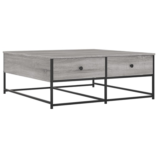 Coffee Table Grey Sonoma 100x99x40 cm Engineered Wood Coffee Table Grey Sonoma 100x99x40 cm Engineered Wood