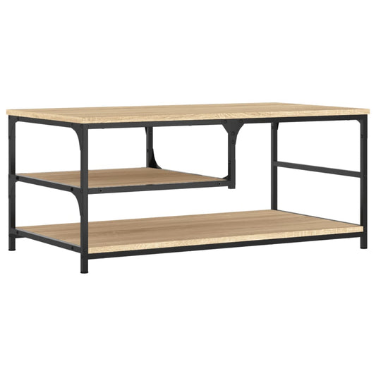 Coffee Table Sonoma Oak 90x49x40 cm Engineered Wood Coffee Table Sonoma Oak 90x49x40 cm Engineered Wood