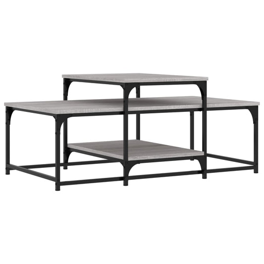 Coffee Table Grey Sonoma 102x60x45 cm Engineered Wood Coffee Table Grey Sonoma 102x60x45 cm Engineered Wood