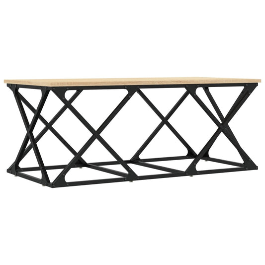 Coffee Table Sonoma Oak 100x49x40 cm Engineered Wood Coffee Table Sonoma Oak 100x49x40 cm Engineered Wood