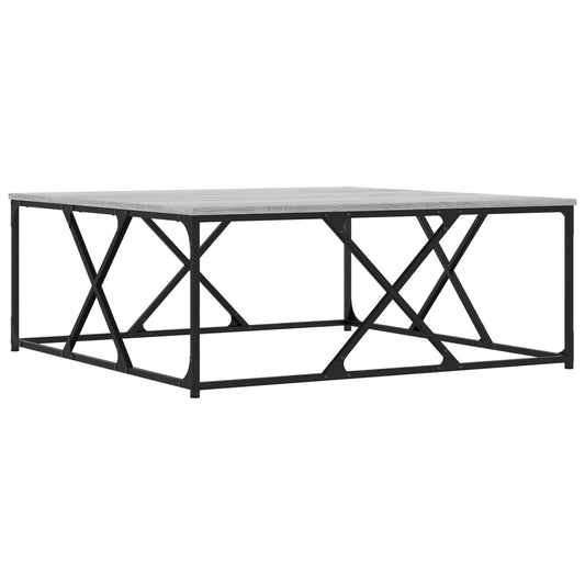 Coffee Table Grey Sonoma 100x100x40 cm Engineered Wood Coffee Table Grey Sonoma 100x100x40 cm Engineered Wood