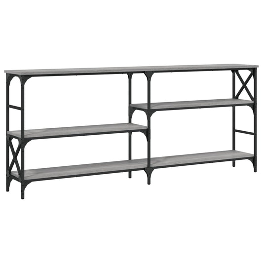 Console Table Grey Sonoma 180x29x76.5 cm Engineered Wood Console Table Grey Sonoma 180x29x76.5 cm Engineered Wood