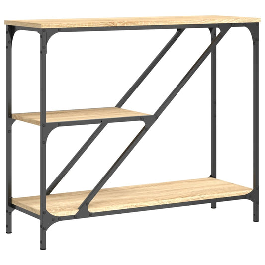 Console Table Sonoma Oak 88.5x30x75 cm Engineered Wood Console Table Sonoma Oak 88.5x30x75 cm Engineered Wood