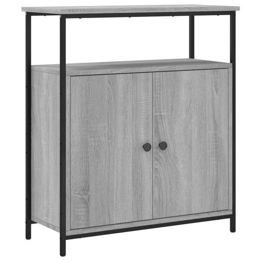 Sideboard Grey Sonoma 70x30x80 cm Engineered Wood Sideboard Grey Sonoma 70x30x80 cm Engineered Wood