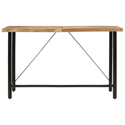 Bar Table 180x70x107 cm Solid Wood Mango and Iron Bar Table 180x70x107 cm Solid Wood Mango and Iron
