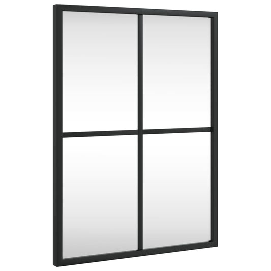 Wall Mirror Black 30x40 cm Rectangle Iron Wall Mirror Black 30x40 cm Rectangle Iron