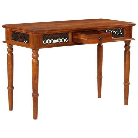 Desk with Drawer 110x50x76 cm Solid Wood Acacia Desk with Drawer 110x50x76 cm Solid Wood Acacia
