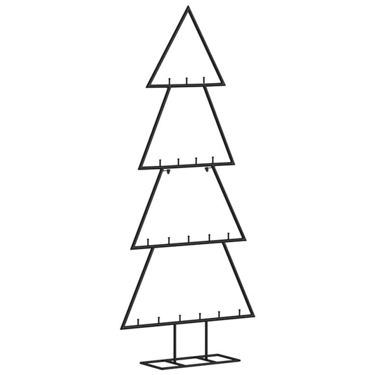 Metal Christmas Tree for Decoration Black 90 cm Metal Christmas Tree for Decoration Black 90 cm