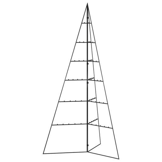 Metal Christmas Tree for Decoration Black 140 cm Metal Christmas Tree for Decoration Black 140 cm