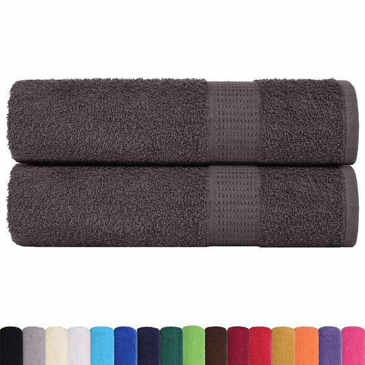 Bath Towels "FROGN" 2 pcs Anthracite 100x150 cm 360 gsm Bath Towels "FROGN" 2 pcs Anthracite 100x150 cm 360 gsm