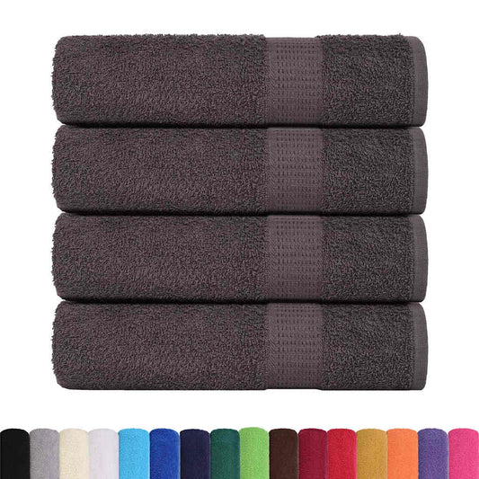 Bath Towels "FROGN" 4 pcs Anthracite 100x150 cm 360 gsm Bath Towels "FROGN" 4 pcs Anthracite 100x150 cm 360 gsm