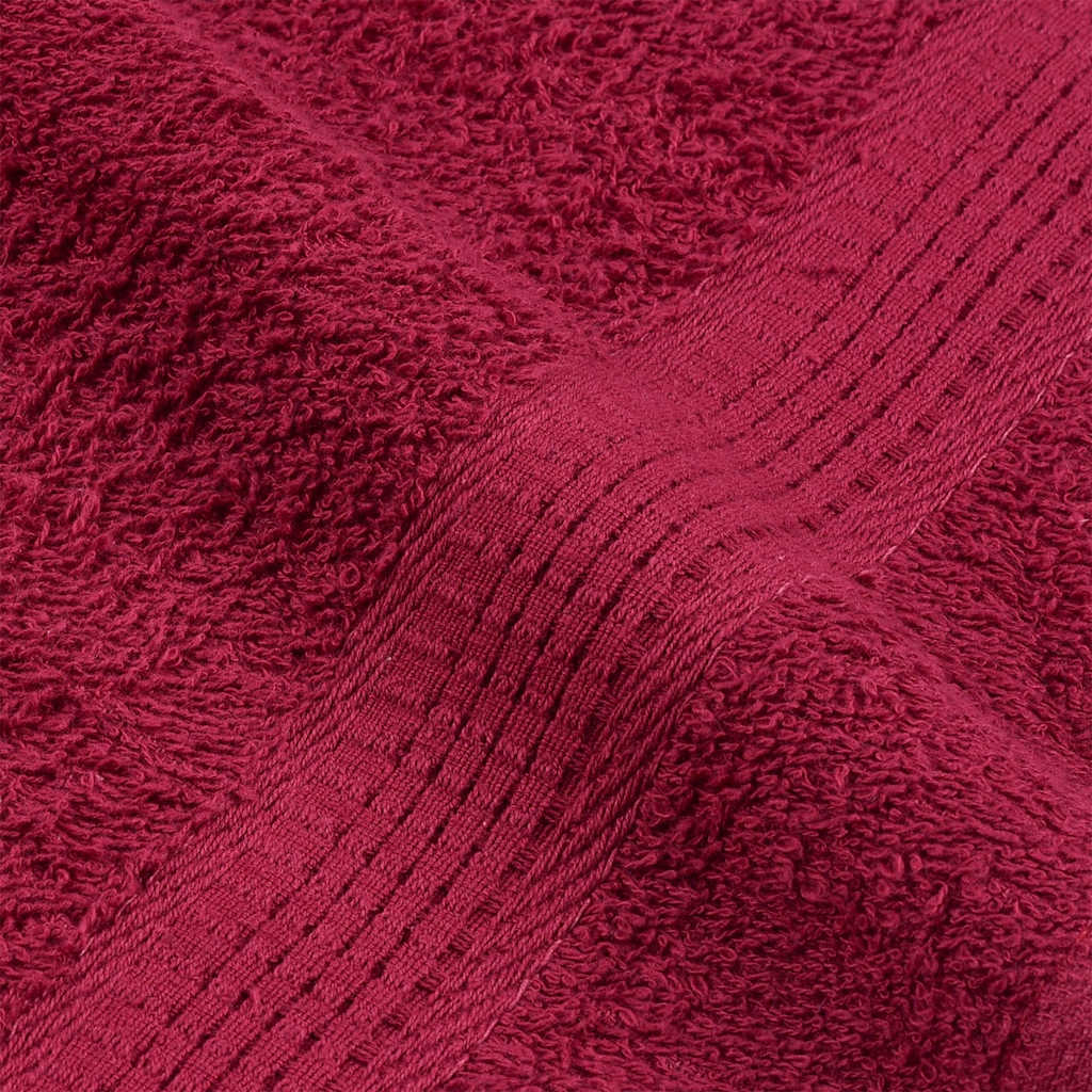 Towels "FROGN" 4 pcs Bordeaux 100x200 cm 360 gsm