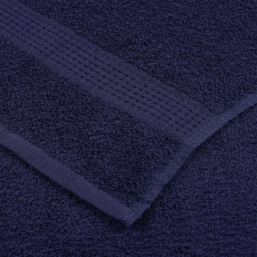 Towels "FROGN" 4 pcs Navy Blue 100x200 cm 360 gsm