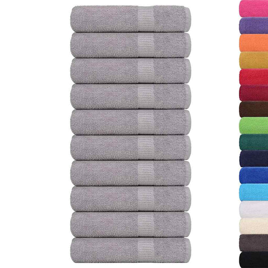 Hand Towels "FROGN" 10 pcs Grey 50x100 cm 360 gsm Hand Towels "FROGN" 10 pcs Grey 50x100 cm 360 gsm