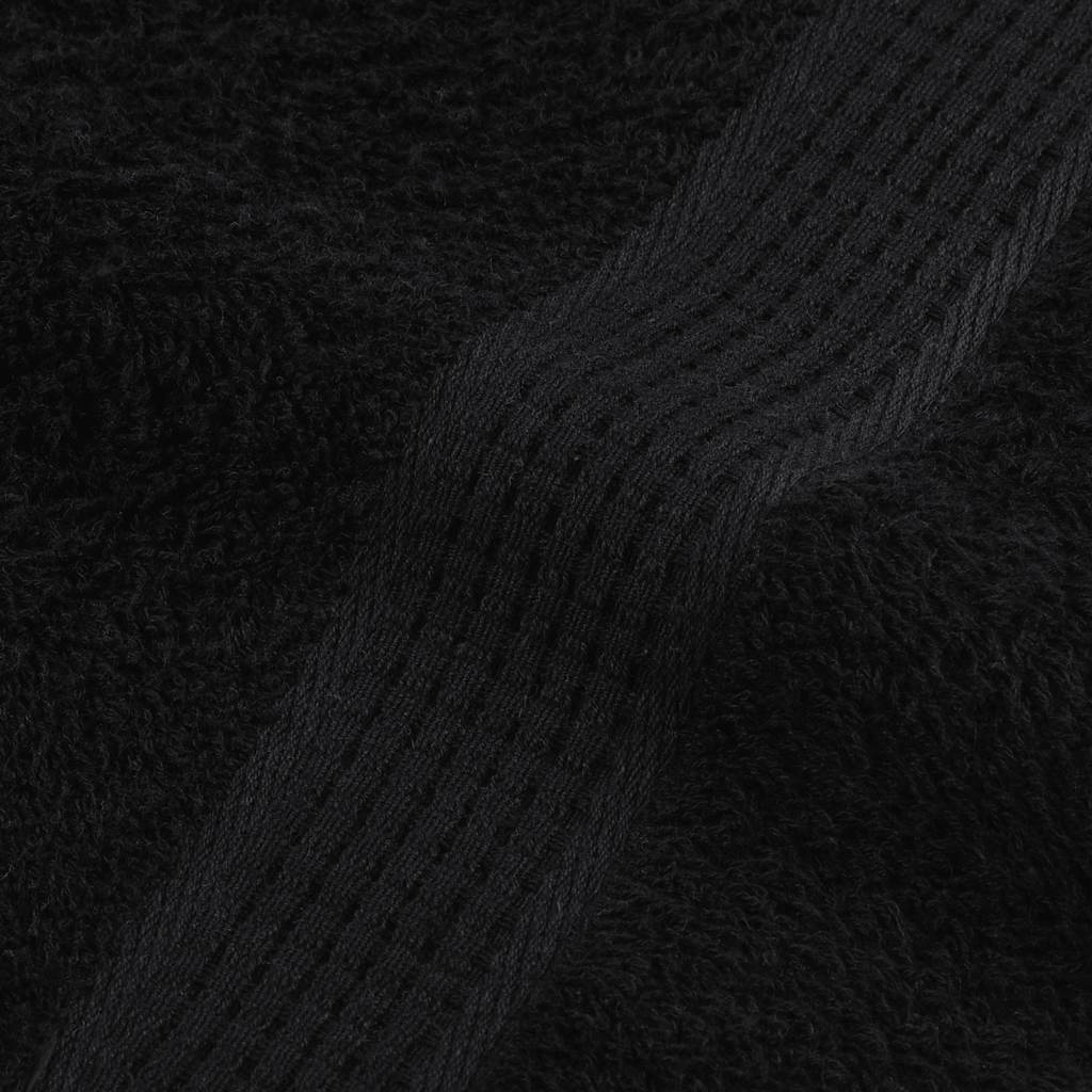 Towels "FROGN" 4 pcs Black 100x200 cm 360 gsm