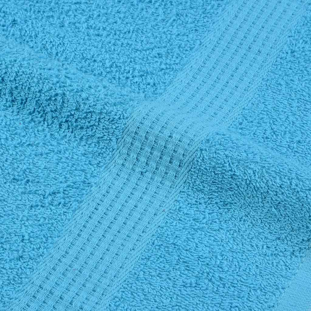 Towels "FROGN" 2 pcs Turquoise 100x200 cm 360 gsm