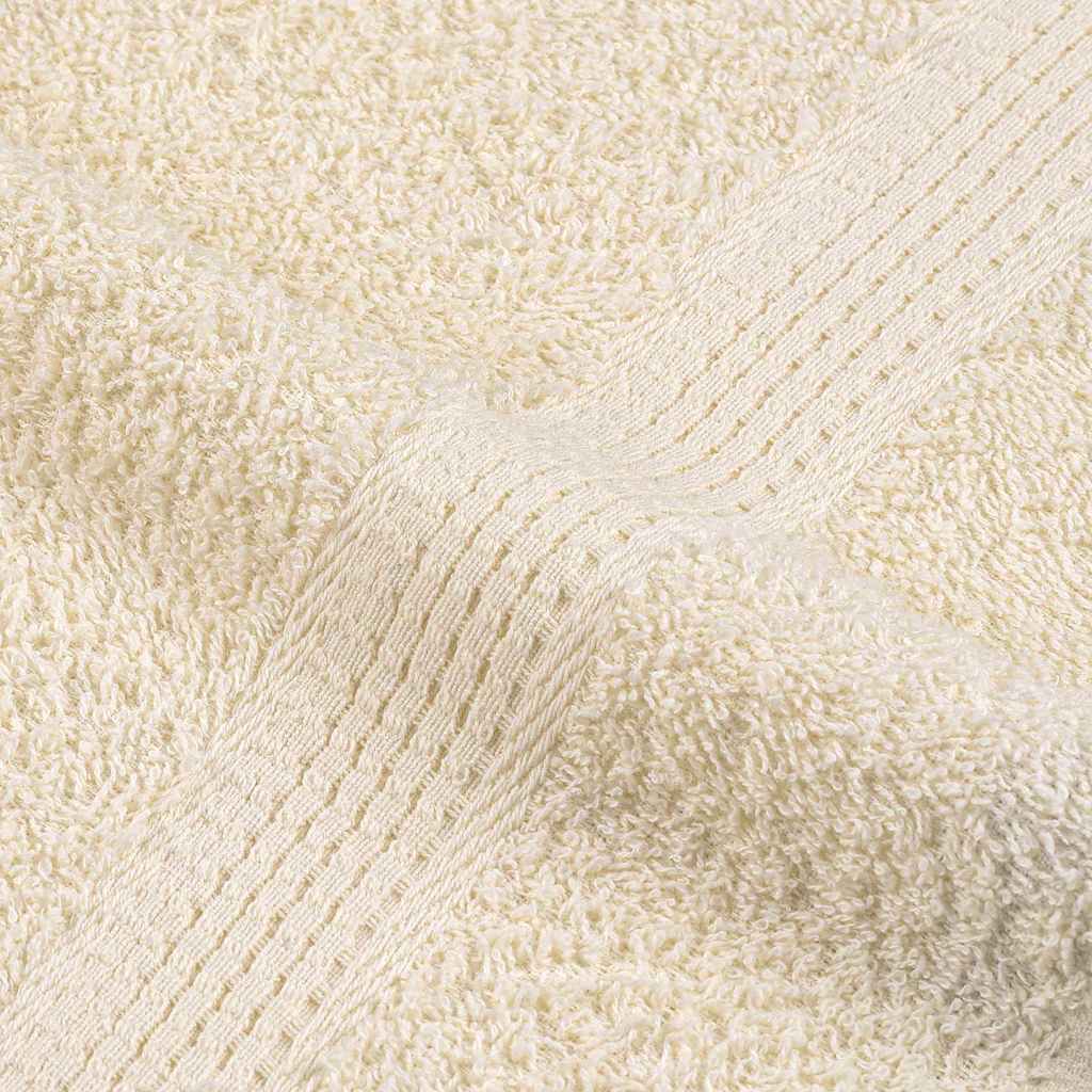 Bath Towels "FROGN" 10 pcs Cream 100x150 cm 360 gsm