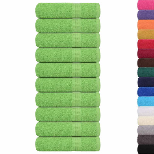 Bath Towels "FROGN" 10 pcs Apple Green 100x150 cm 360 gsm Bath Towels "FROGN" 10 pcs Apple Green 100x150 cm 360 gsm