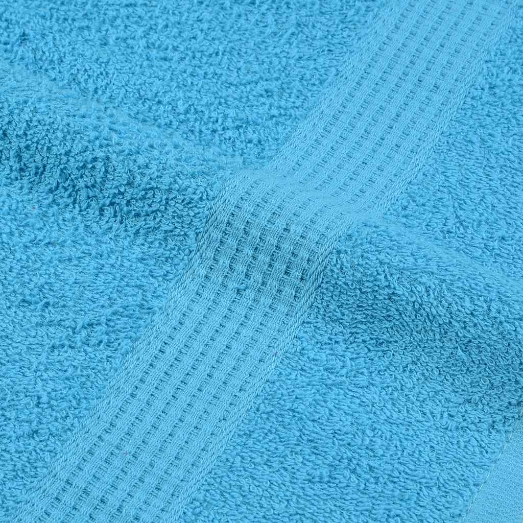 6 Piece Towel Set "FROGN" Turquoise 360 gsm