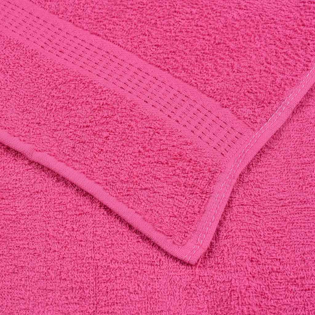6 Piece Towel Set "FROGN" Pink 360 gsm