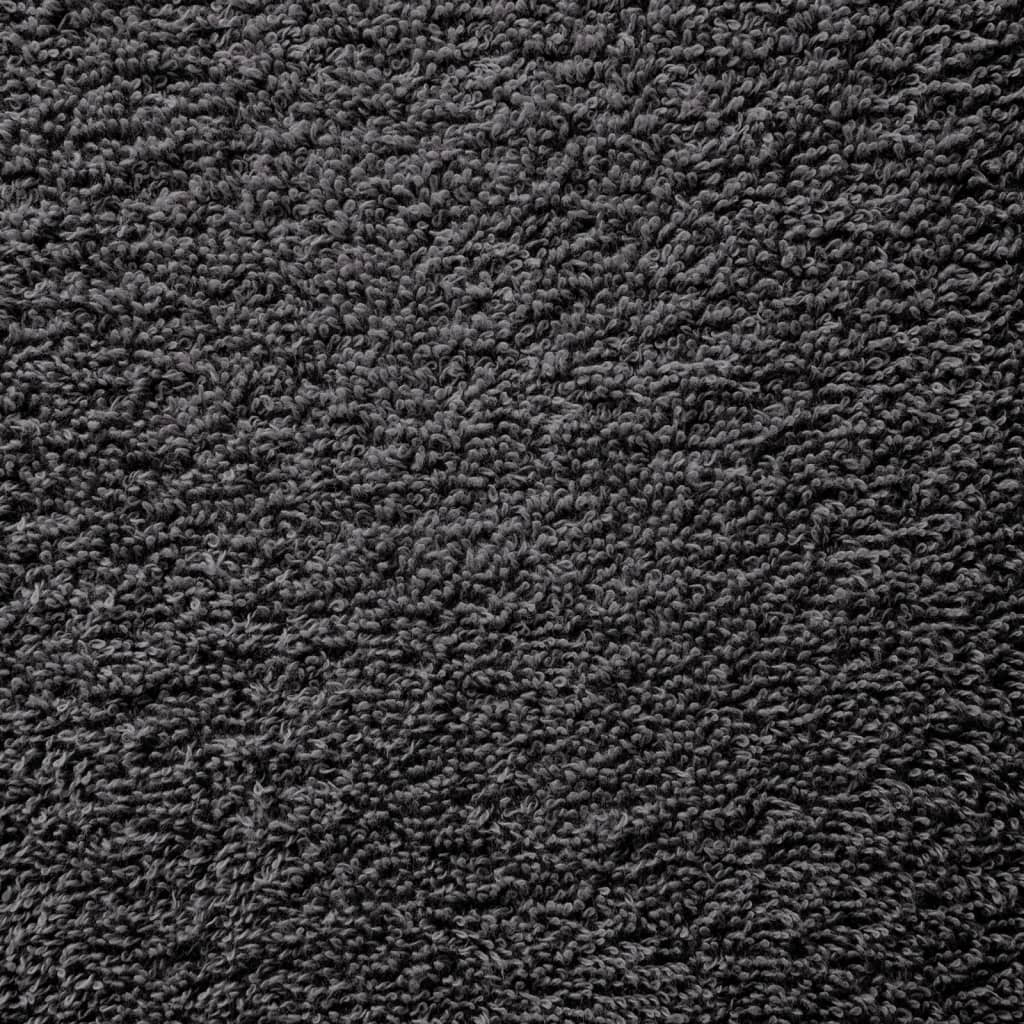 Premium Towels "SOLUND" 4 pcs Anthracite 100x200 cm 600 gsm