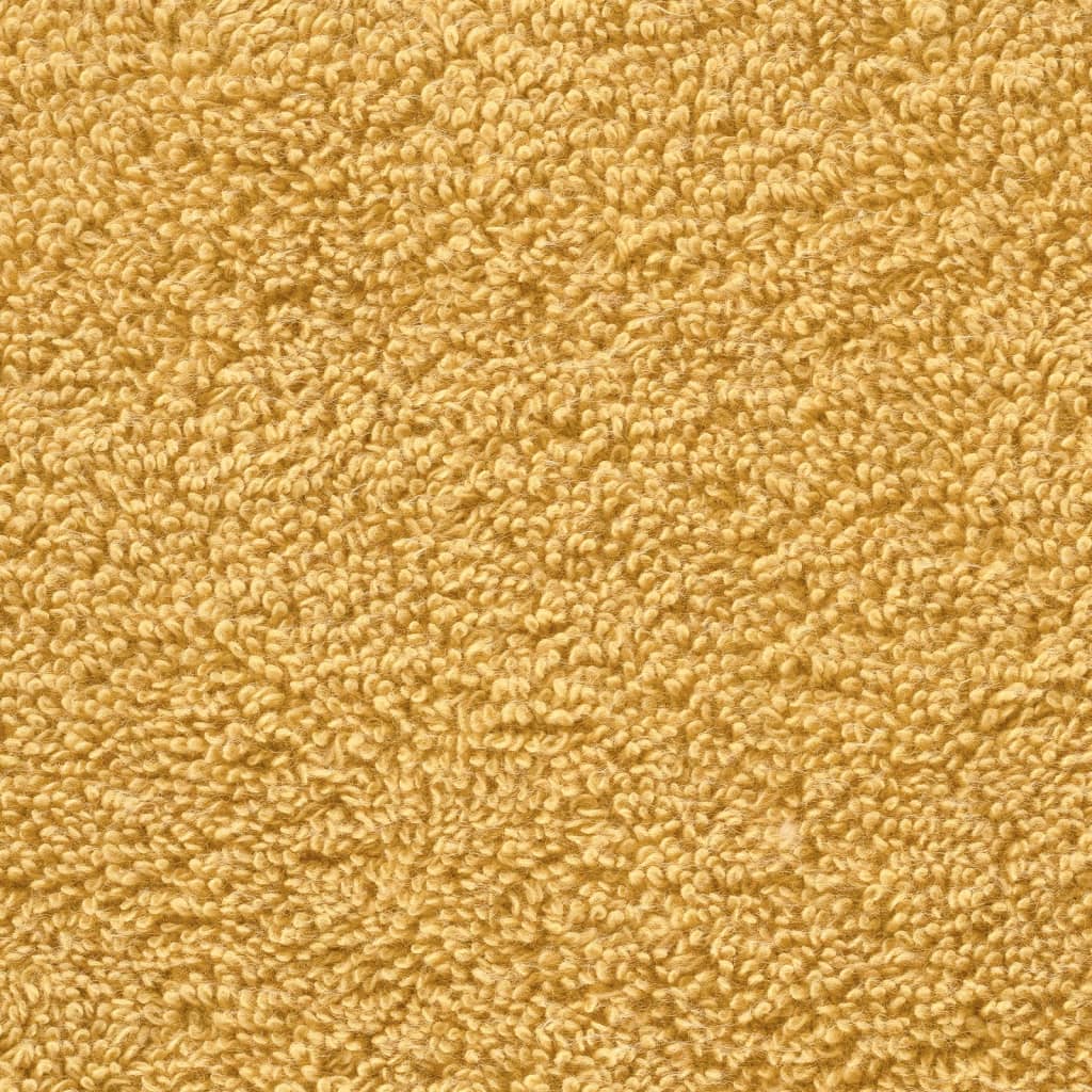Premium Bath Towels "SOLUND" 4 pcs Gold 100x150 cm 600 gsm