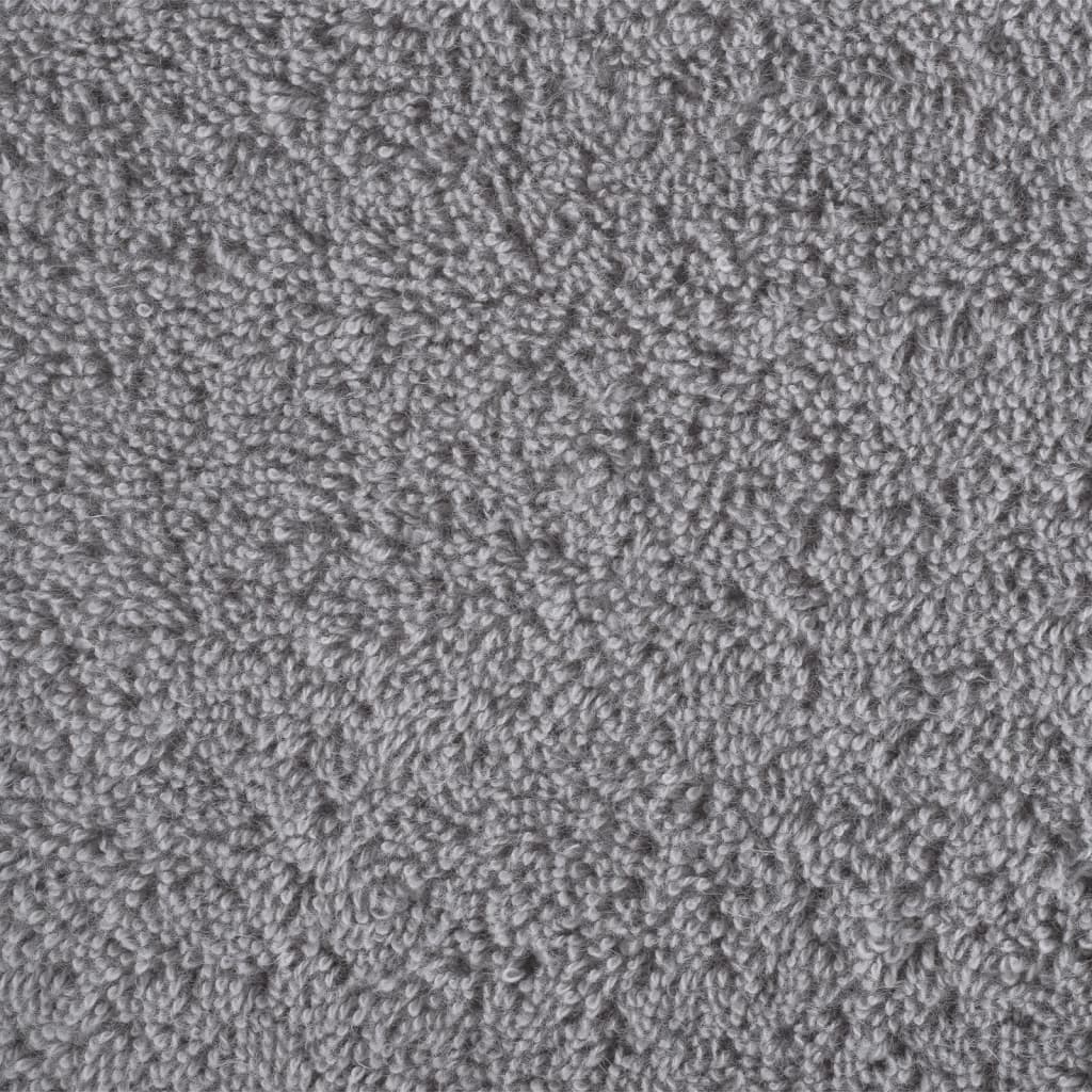 Premium Wash Towels "SOLUND" 2 pcs Grey 30x30 cm 600 gsm