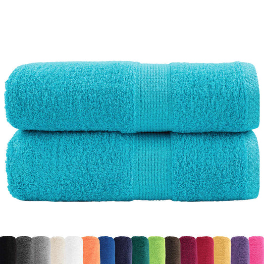 Premium Guest Towels SOLUND 2 pcs Turquoise 30x50 cm 600 gsm Premium Guest Towels SOLUND 2 pcs Turquoise 30x50 cm 600 gsm