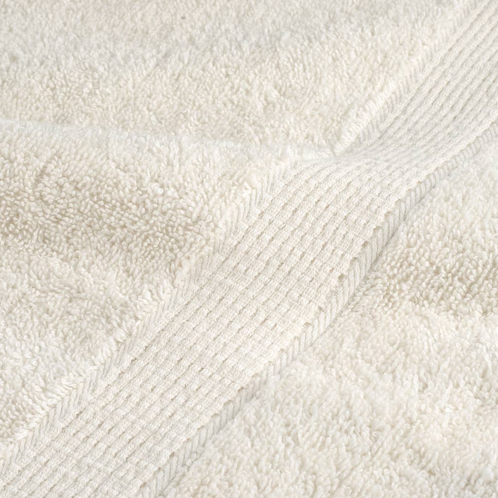 Premium Guest Towels SOLUND 10 pcs Cream 30x50 cm 600 gsm