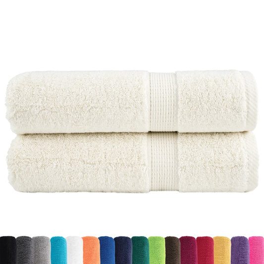 Premium Hand Towels SOLUND 2 pcs Cream 50x100 cm 600 gsm Premium Hand Towels SOLUND 2 pcs Cream 50x100 cm 600 gsm