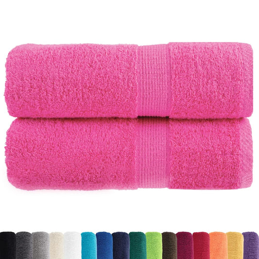 Premium Guest Towels SOLUND 2 pcs Pink 30x50 cm 600 gsm Premium Guest Towels SOLUND 2 pcs Pink 30x50 cm 600 gsm