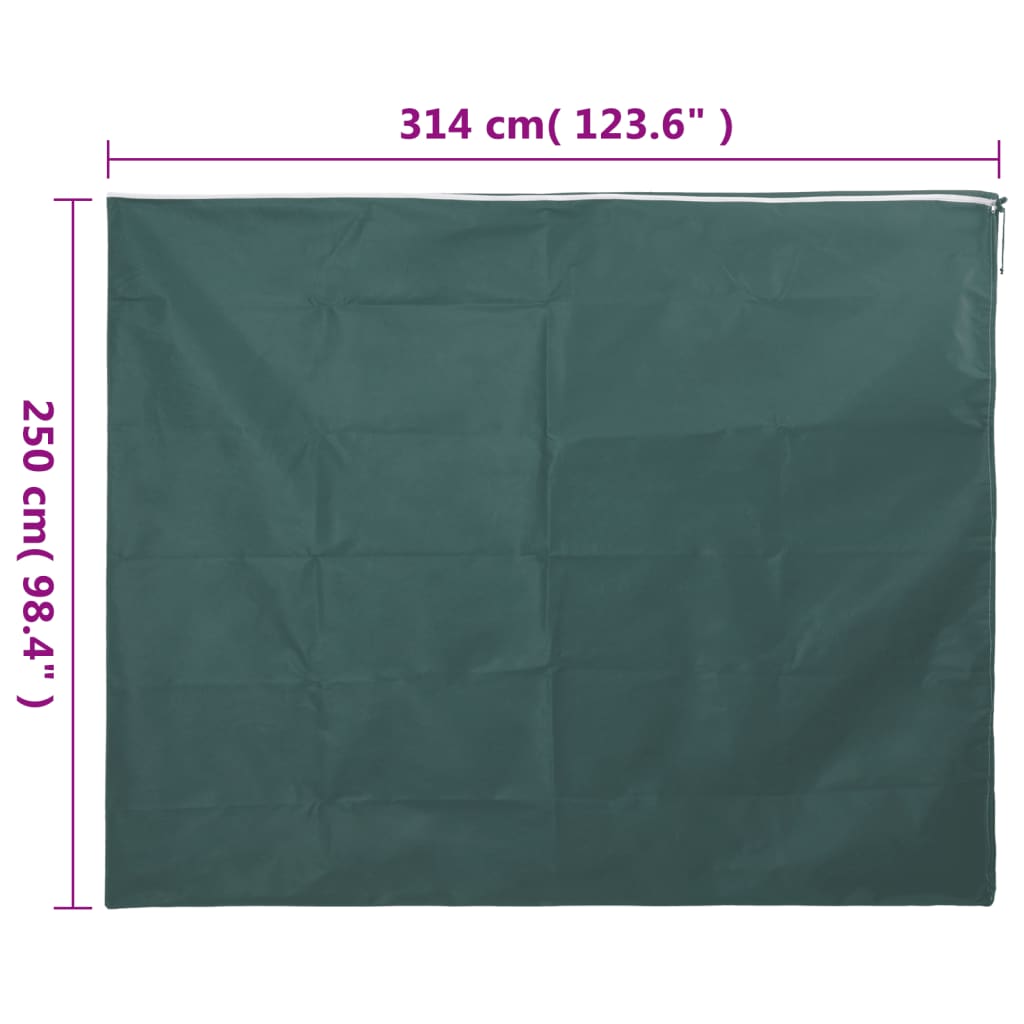 Plant Fleece Cover with Zip 70 g/m² 3.14x2.5 m