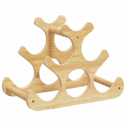 Wine Rack for 6 Bottles 35x18x25.5 cm Bamboo Wine Rack for 6 Bottles 35x18x25.5 cm Bamboo