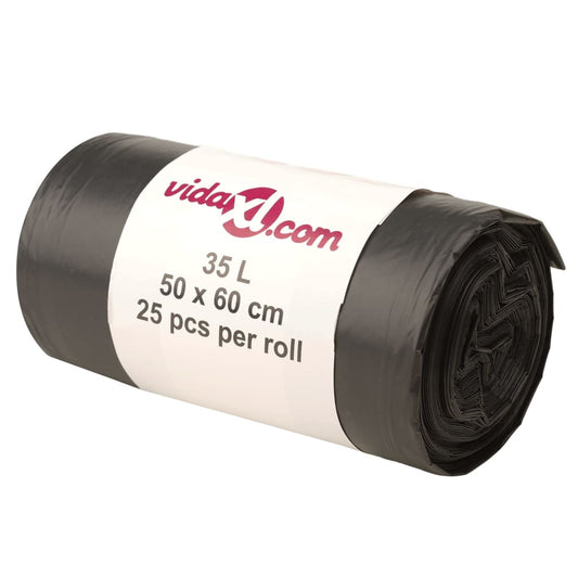 Bin Bags 250 pcs Black 35 L Bin Bags 250 pcs Black 35 L