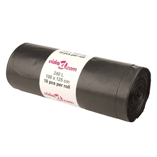 Bin Bags 150 pcs Black 240 L Bin Bags 150 pcs Black 240 L