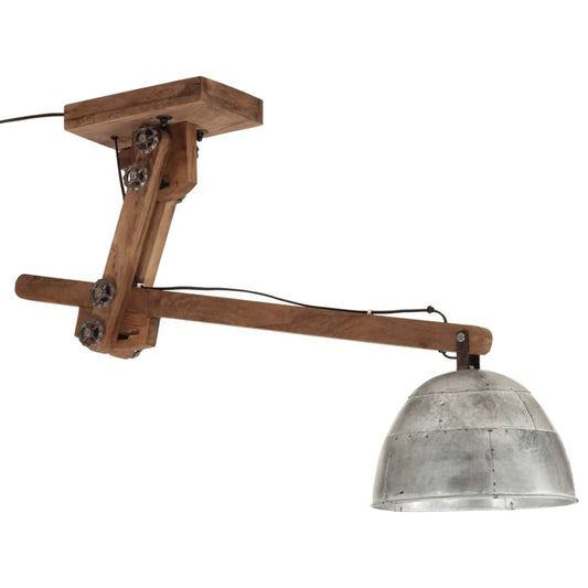 Ceiling Lamp 25 W Vintage Silver 105x30x65-108cm E27 Ceiling Lamp 25 W Vintage Silver 105x30x65-108cm E27
