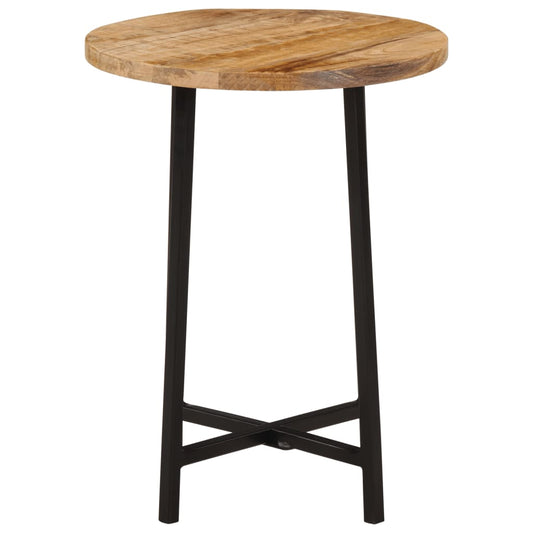 Coffee Table 35x35x45 cm Solid Wood Mango and Iron Coffee Table 35x35x45 cm Solid Wood Mango and Iron