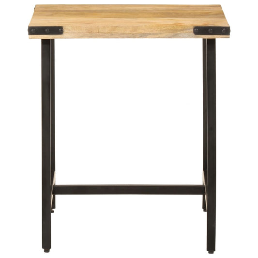 Side Table 45x45x50 cm Solid Wood Mango and Iron Side Table 45x45x50 cm Solid Wood Mango and Iron